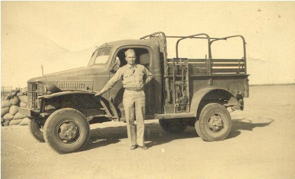 LB Pottinger at Ft Lewis, Wash, Dec 1942